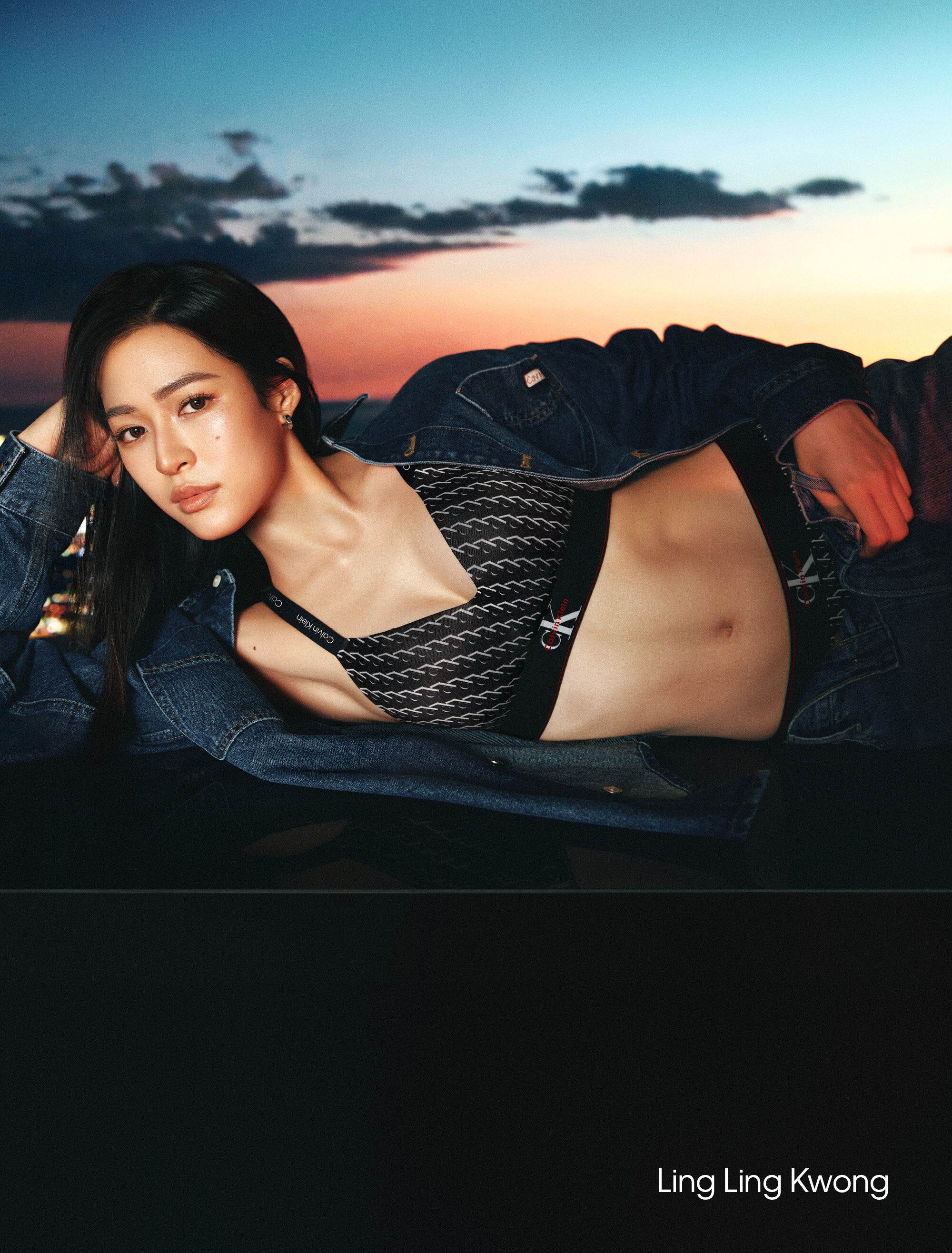 Ling Ling Kwong Live in Calvin Klein